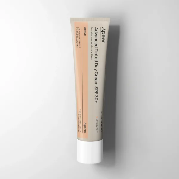 Apeer Денний тонуючий крем Advanced tinted day cream spf 30+