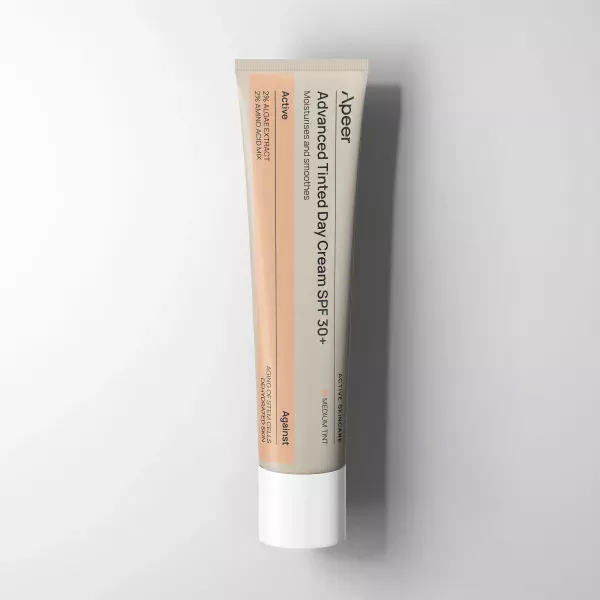 Екстракт водоростей Apeer Денний тонуючий крем Advanced tinted day cream spf 30+