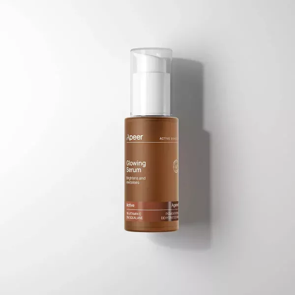 Комбінована шкіра Apeer Сироватка для обличчя Glowing Serum Apeer