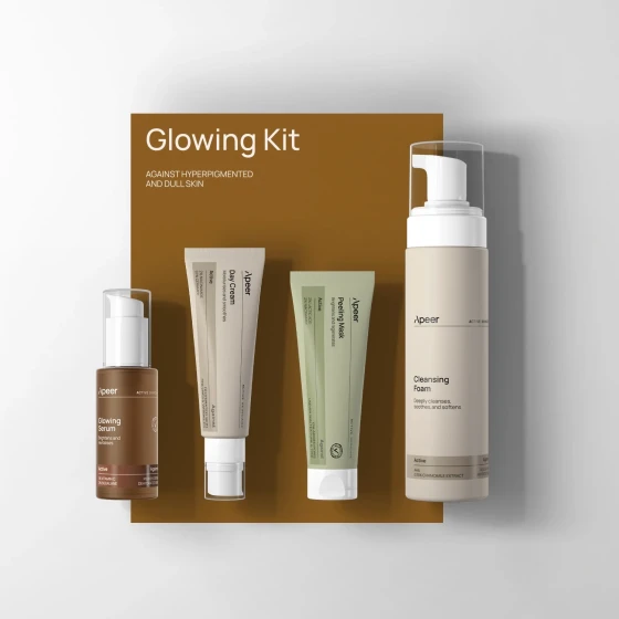 фото 1 Набір для вирівнювання тону шкіри Glowing Kit Apeer